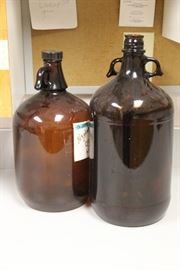 We have lots of brown glass apothecary bottles of all sizes. 