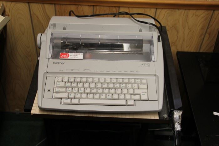 IBM selectric typewriters. 