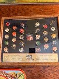 NFL Collectors Edition Team Pin Collection.  1984/85.  Highly collectible.