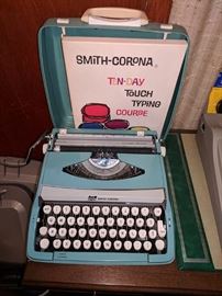 Vintage Smith Corona typewriter.