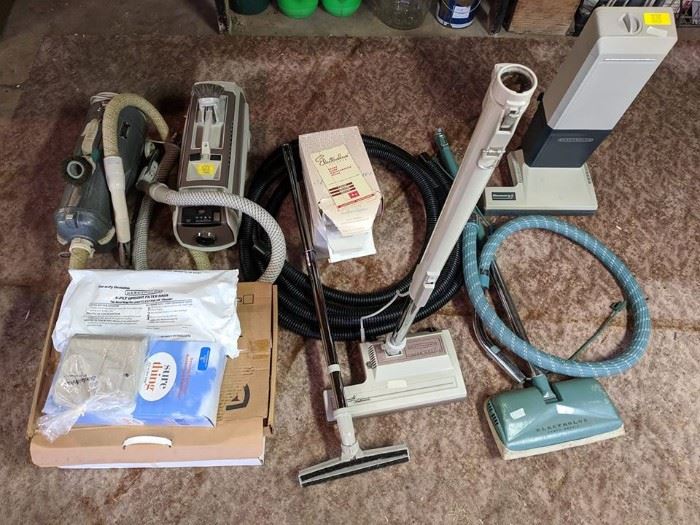 Vintage Electrolux canister vacuum