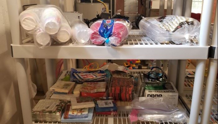 Disposable party supplies