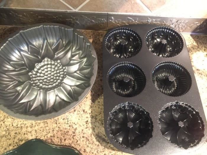 Like new bundt and muffin pans, only used once!