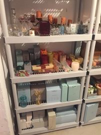 Huge selection of Party Lite items, most are brand new in the box!