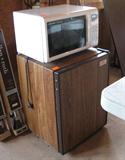 Microwave Oven and Wine Cooler
