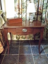 Drexel table with drawer