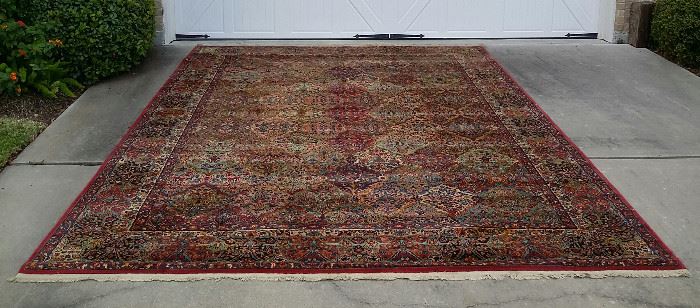 Karastan USA 100% wool area rug - 10ft X 14ft 