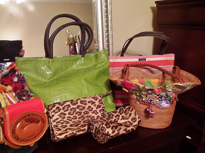 Purses are like new - Kate Spade, Dooney & Bourke, Lands End, Mackenzie Childs, & more