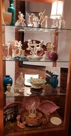 Gallery items, Cowan pottery, Lenox German porcelain Art Deco girls 