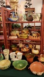 American Art Pottery  ... Roseville, Weller and Hull