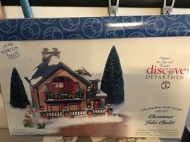 Over 150 Dept. 56 Snow Village Pieces- Some rare and retired