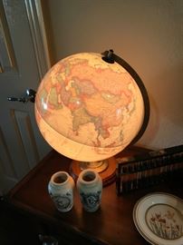 Repogle Lighted Globe- Vintage