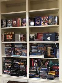 100's Of DVD's and CD's with Lots of sets- Many Unopened