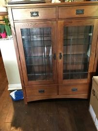 Mission Style Cupboard