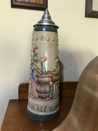 Huge Mettlach Stein