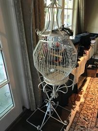 Cast Iron Bird Cage