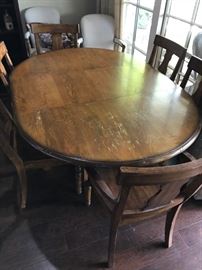 Table and 6 Chairs