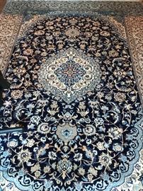 Last and Best Persian Silk Rug Tribal Signed