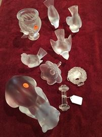 Sample of Lalique items
