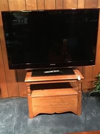 One of several flat screen televisions available
