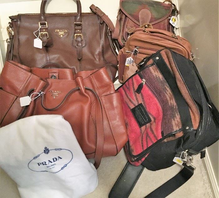 Prada and other nice handbags