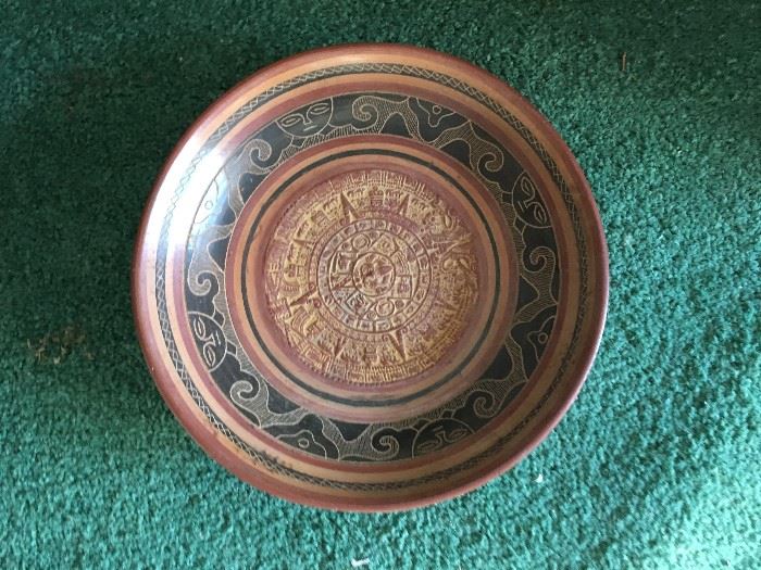 Mexican pottery bowl