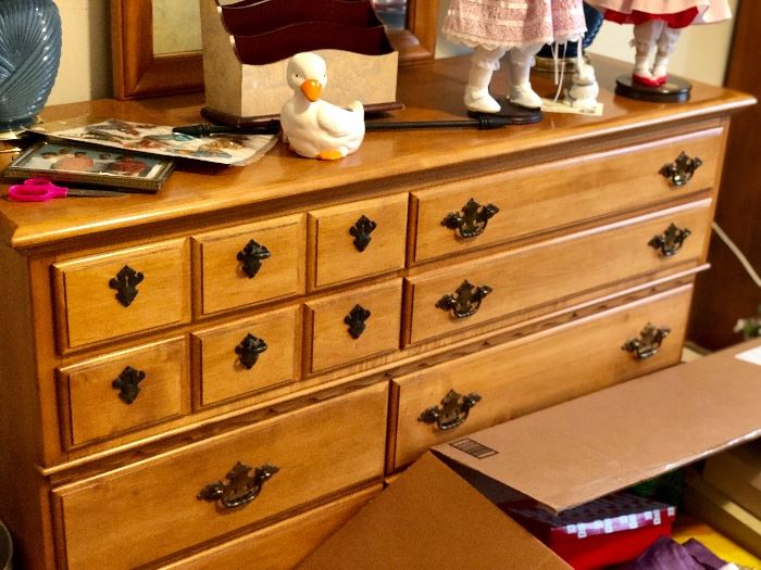 Bedroom Dresser matches twin beds