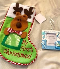 First Christmas items..Brand New!!