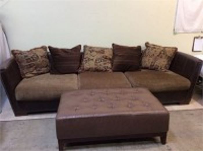 Couch w/Ottoman