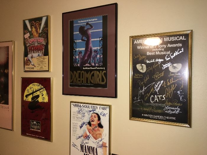Framed Show Posters
