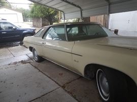 1974 olds delta 88 with 455 rocket engine, 18,000 miles, original tires 