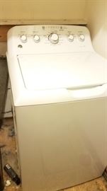 GE WASHER WITH STAINLESS STEEL TUB 