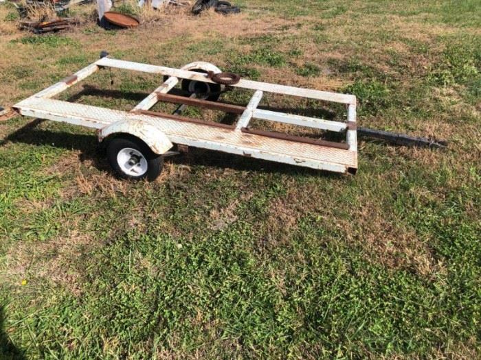 4x6 utility or welding trailer 2 ball New tires ...
