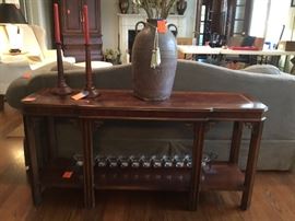 Henkel Harrissofa sofa table with inlay