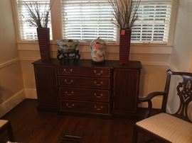 Henkel Harris sideboard with inlay