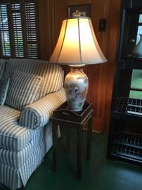 Pair of oriental lamps