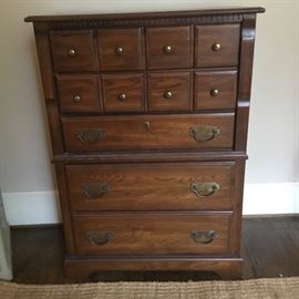 Tall chest of drawers