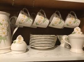 Poppy Trail 49 piece china set