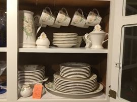 Poppy Trail 49 piece china set