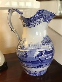 Spode pitcher “dairy scene”