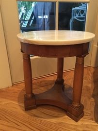 French Empire style side table