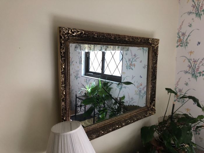 ONE OF SEVERAL WALL MIRRORS