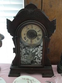 Clock runs great....the case needs some TLC.