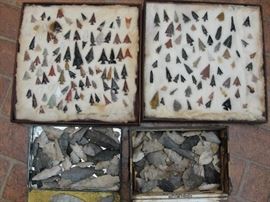Very LARGE collection of Arrowheads