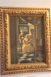Gilt Frame with Painting