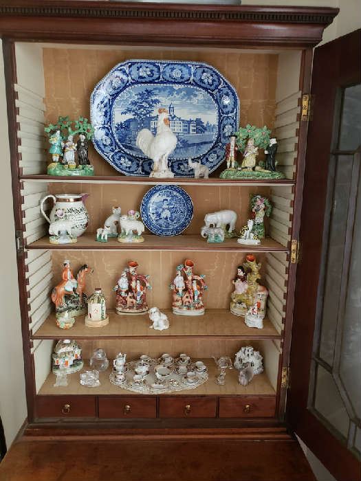 cabinet interior Staffordshire collection