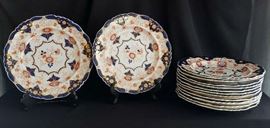 Antique Coalport dinner plates