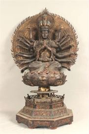 Japanese multi arm buddha