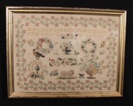 samplers at auction