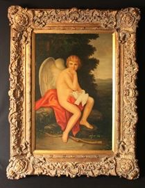 Angelic scene painting